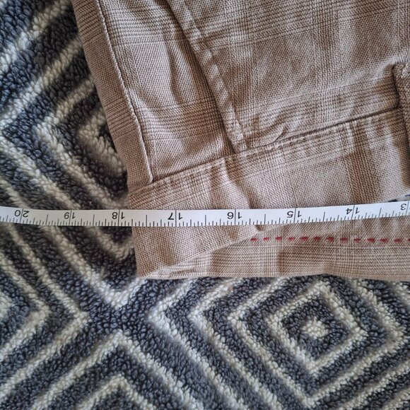 FIBRE Men's Light Beige Cotton Ankle Fit Pants - Size 34" (85cm) - Made in India - Picture 4 of 10